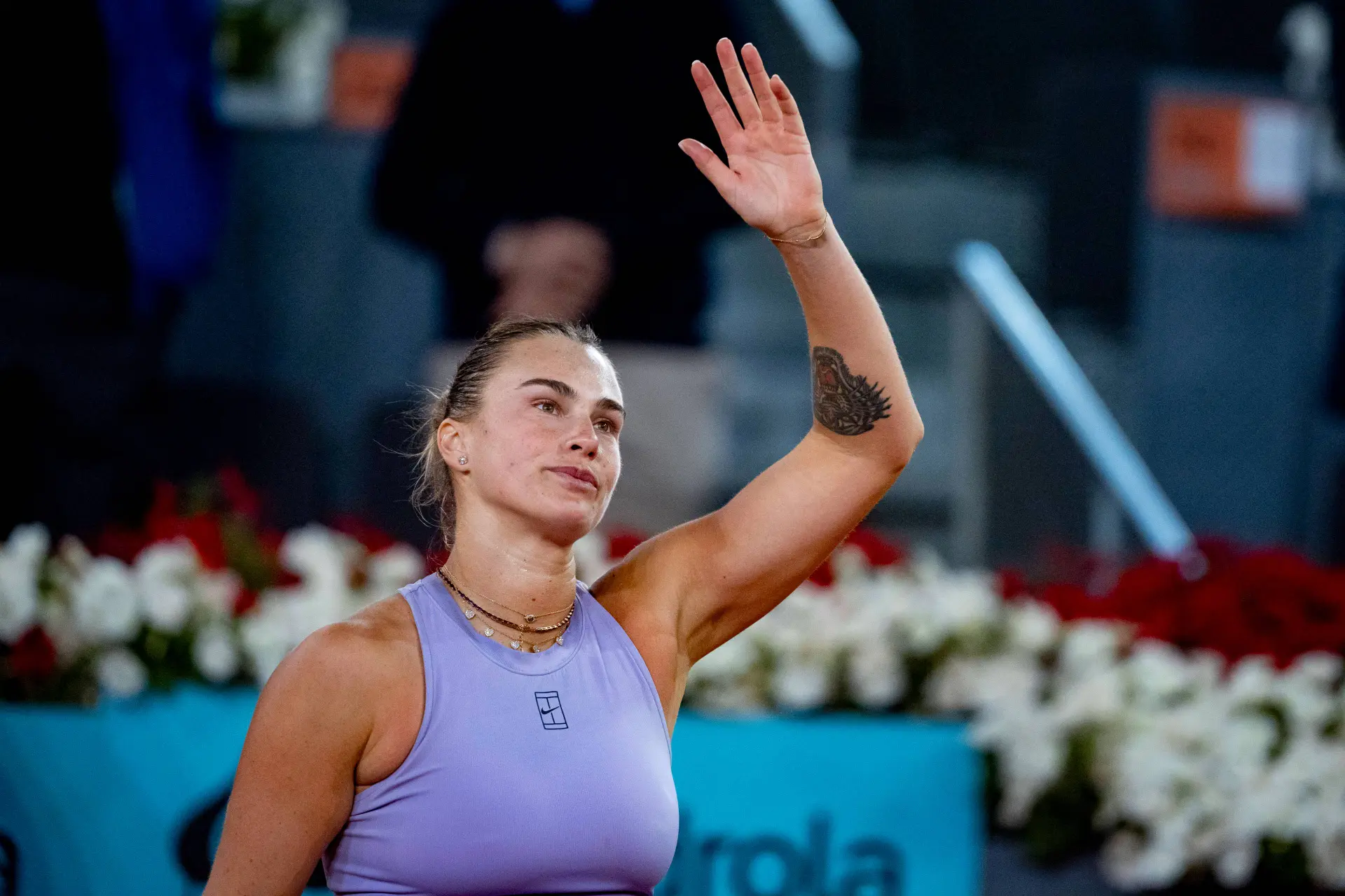 Aryna Sabalenka explica por qué abandonó su entrenamiento con Andrey Rublev a los 5 minutos: "Vale, he terminado"