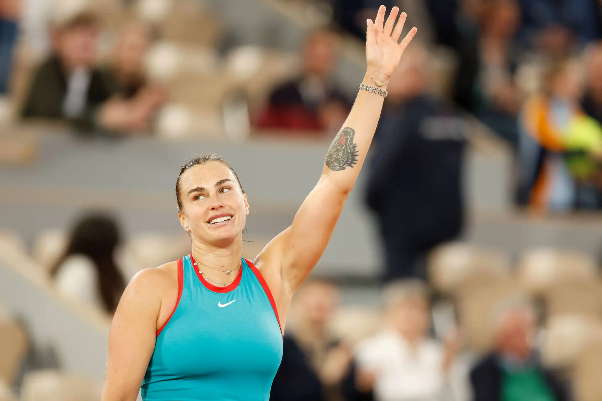 Defending champion Aryna Sabalenka starts strong in US Open, delivering a powerful performance against Rebeka Masarova