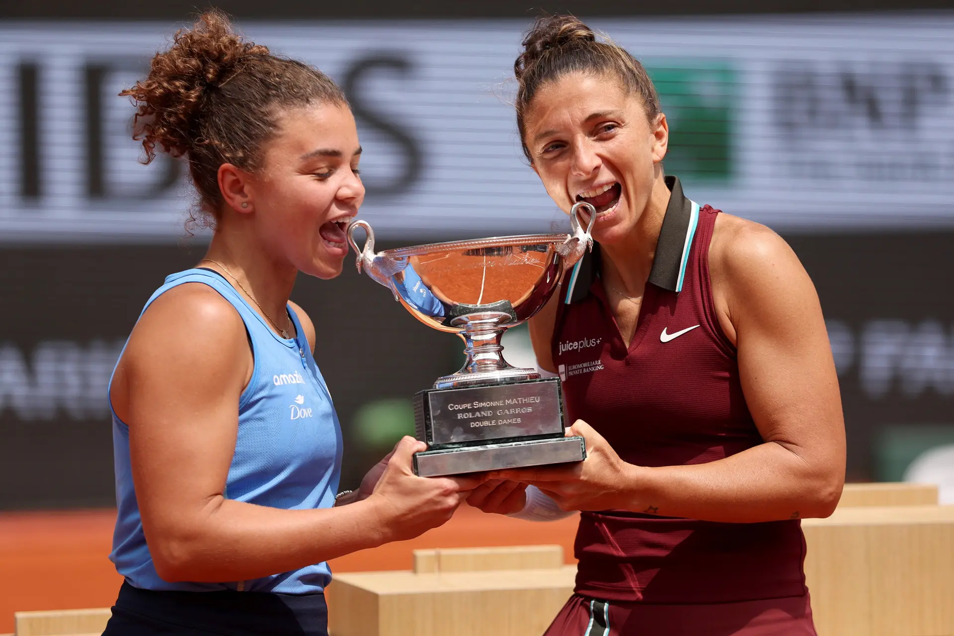 From Olympic gold to Paris glory: Sara Errani and Jasmine Paolini win French Open women's doubles