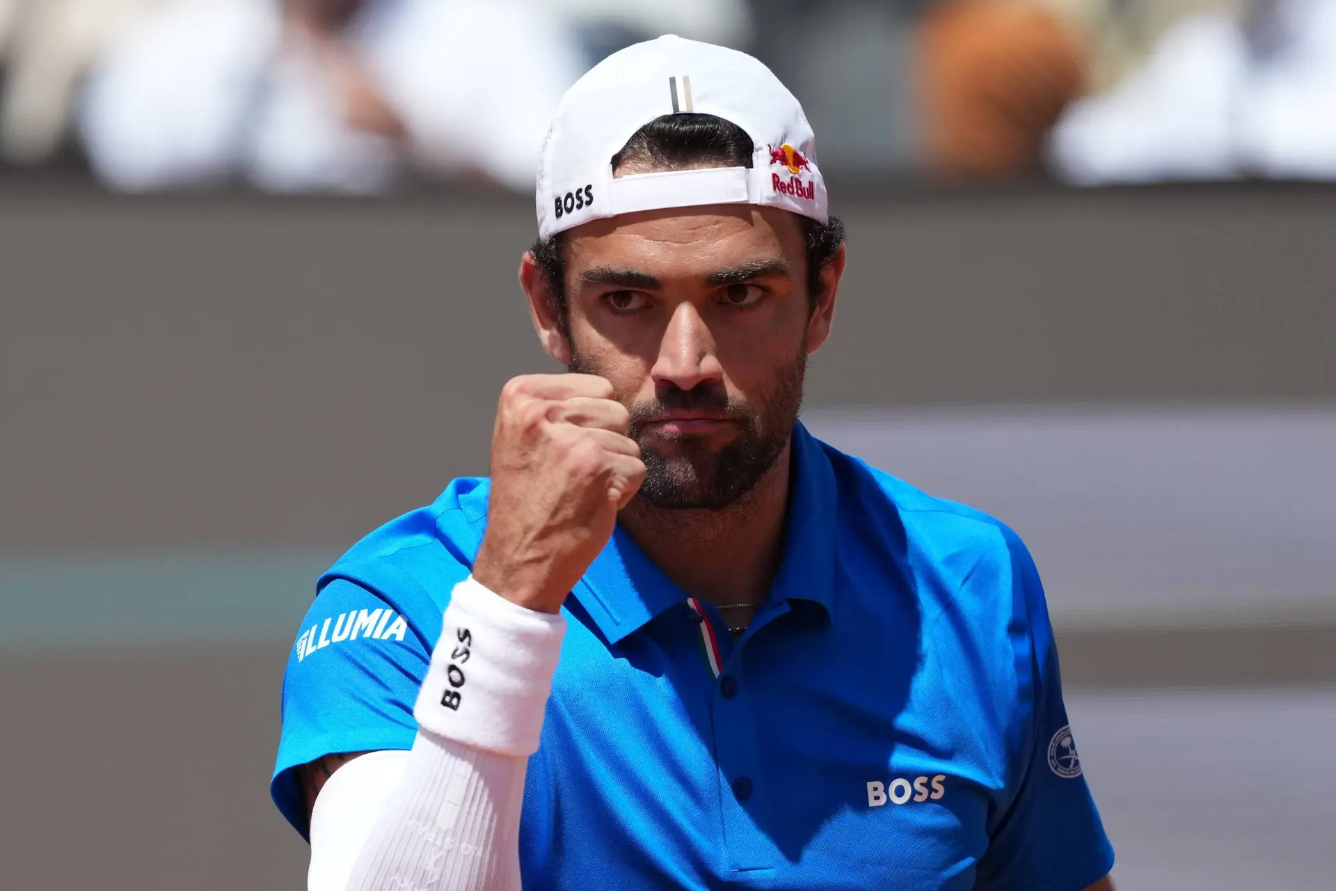 "When I first felt it, I was like, 'Wait, what? Why am I cramping?'" - Matteo Berrettini overcomes scare as he masterfully adapts from clay to hardcourt