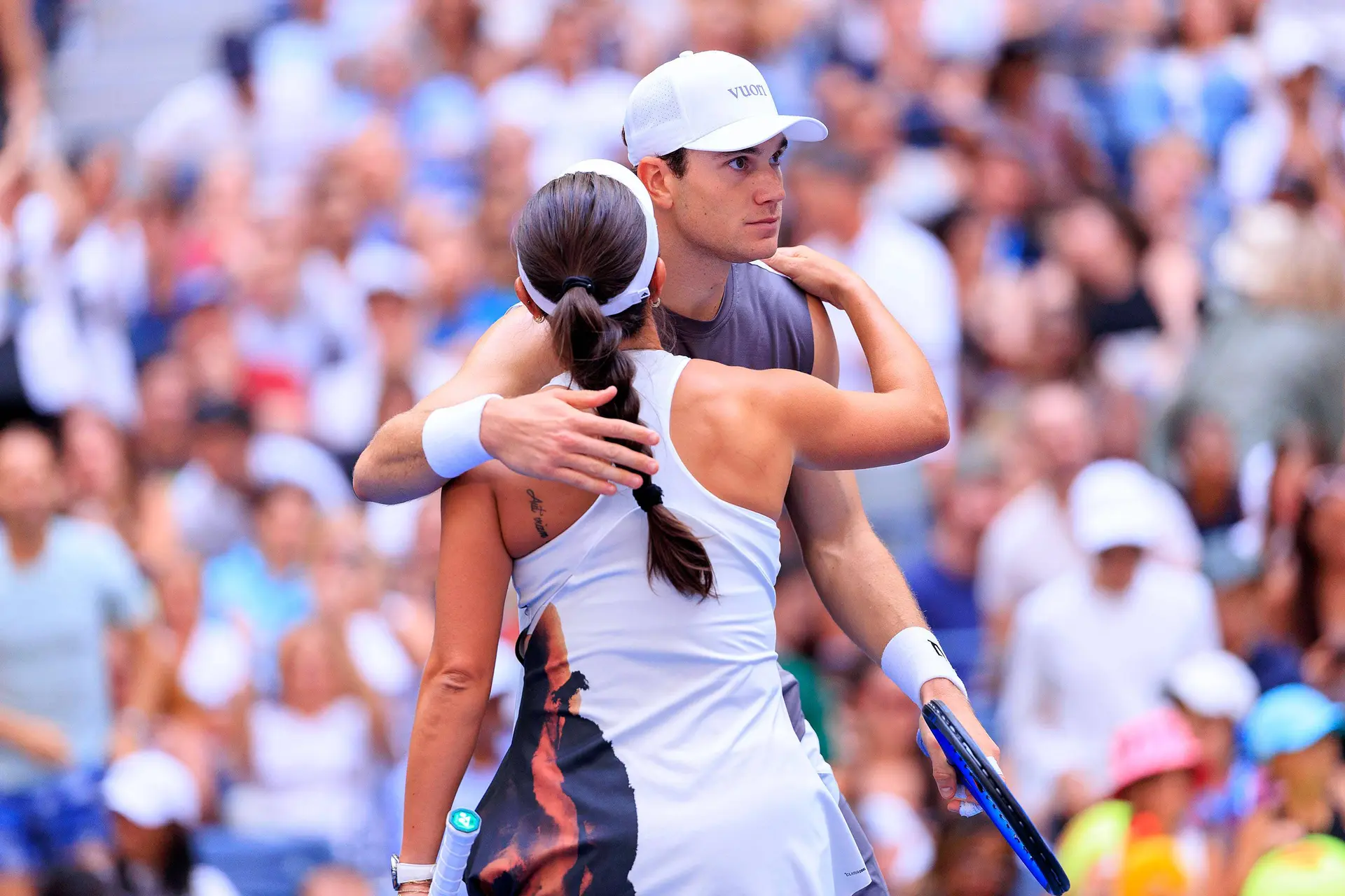 US Open Mixed Doubles: Jack Draper and Jessica Pegula make light work of dream duo Emma Raducanu and Carlos Alcaraz