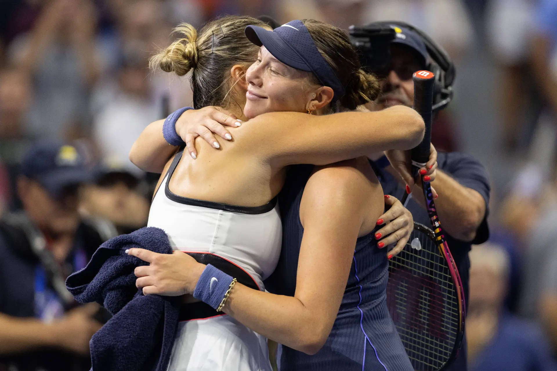 "Always pushing me to play my best tennis, I wouldn’t have cared if I had lost this match": Aryna Sabalenka heavily lauds Amanda Anisimova amid WTA Finals battle