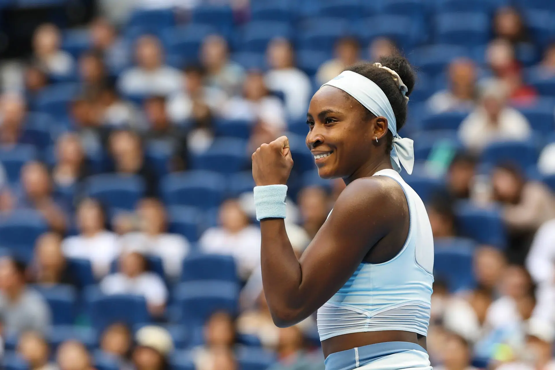 "Não ter de jogar os outros torneios é uma sensação óptima": Coco Gauff partilha a importância de conquistar o título do Open de Wuhan após alguns meses difíceis