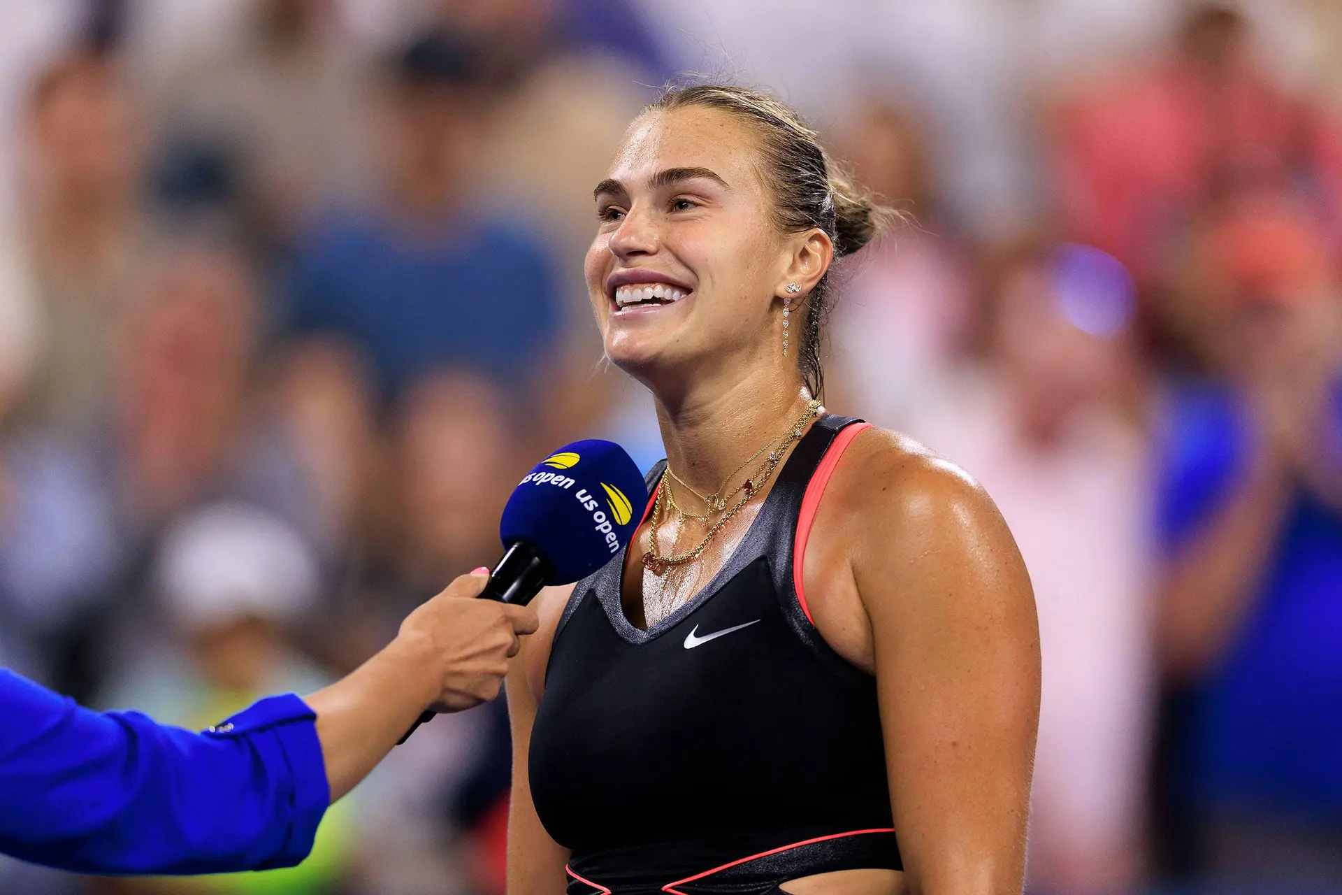 "Oh ja, Glückwunsch, gut gemacht" - Aryna Sabalenka nennt „Battle of the Sexes“-Duell gegen Kyrgios ein „Win-Win“