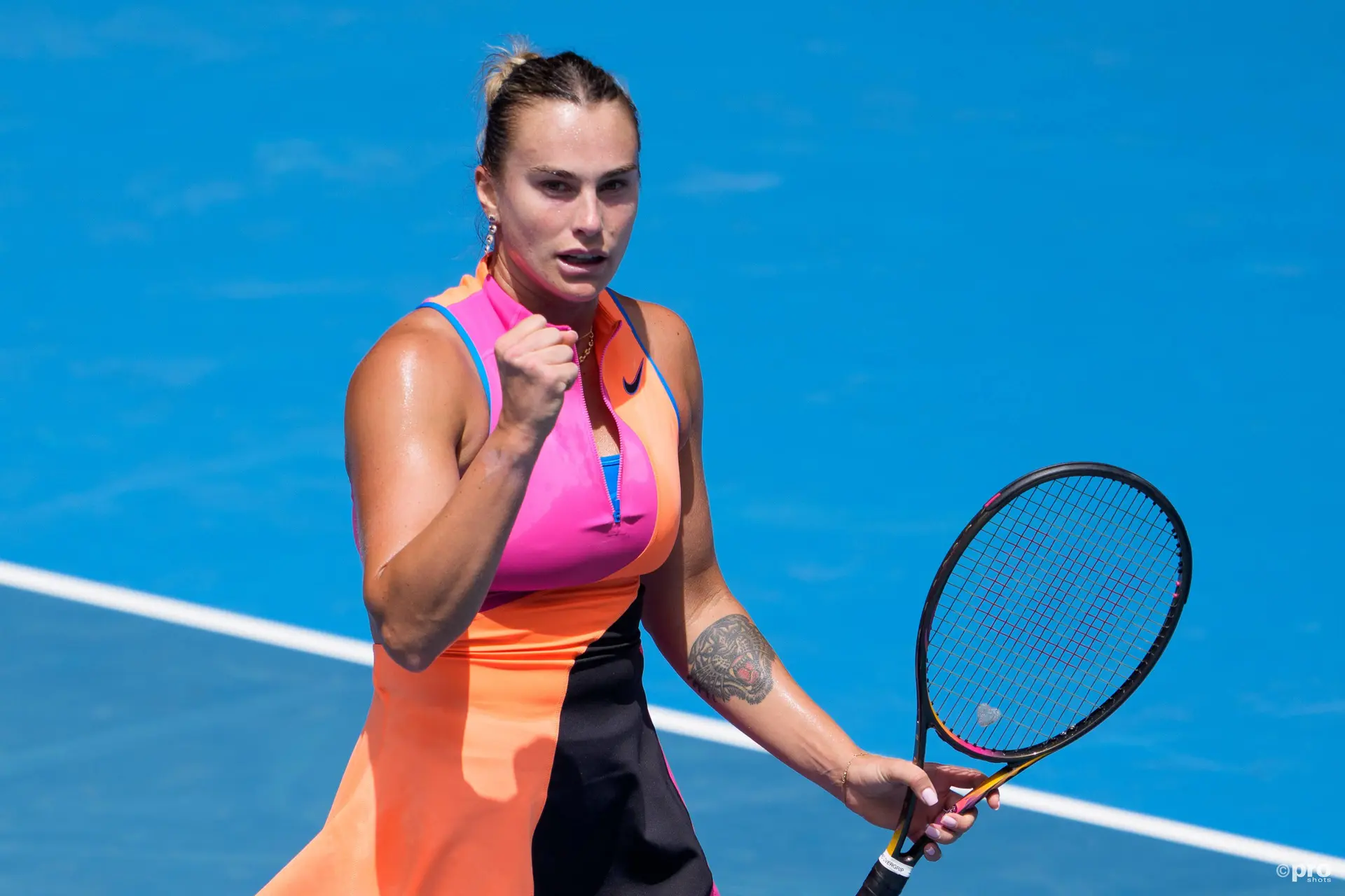 “A veces incluso le gritamos de vuelta solo para espolearla un poco”: El entrenador de rendimiento de Sabalenka explica cómo el equipo iguala su intensidad