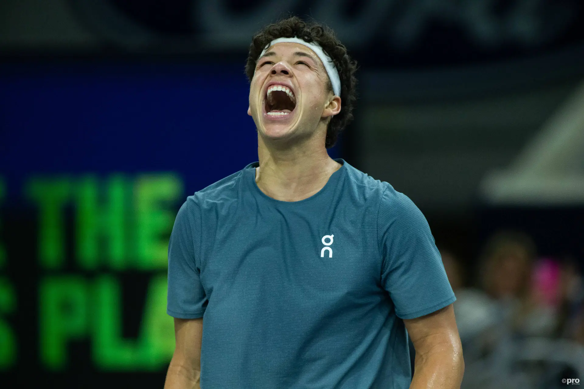 Ben Shelton jubelt nach dem Finalsieg bei den Dallas Open