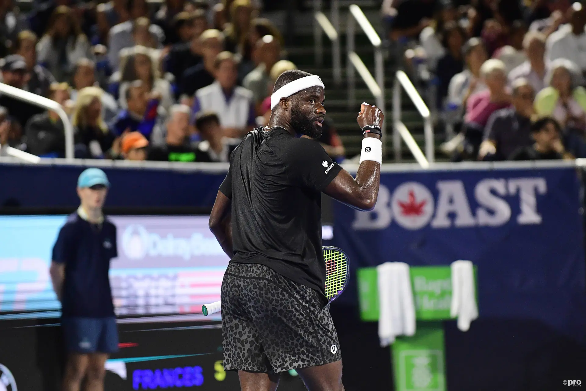 Frances Tiafoe nunca amenazó a Sinner.