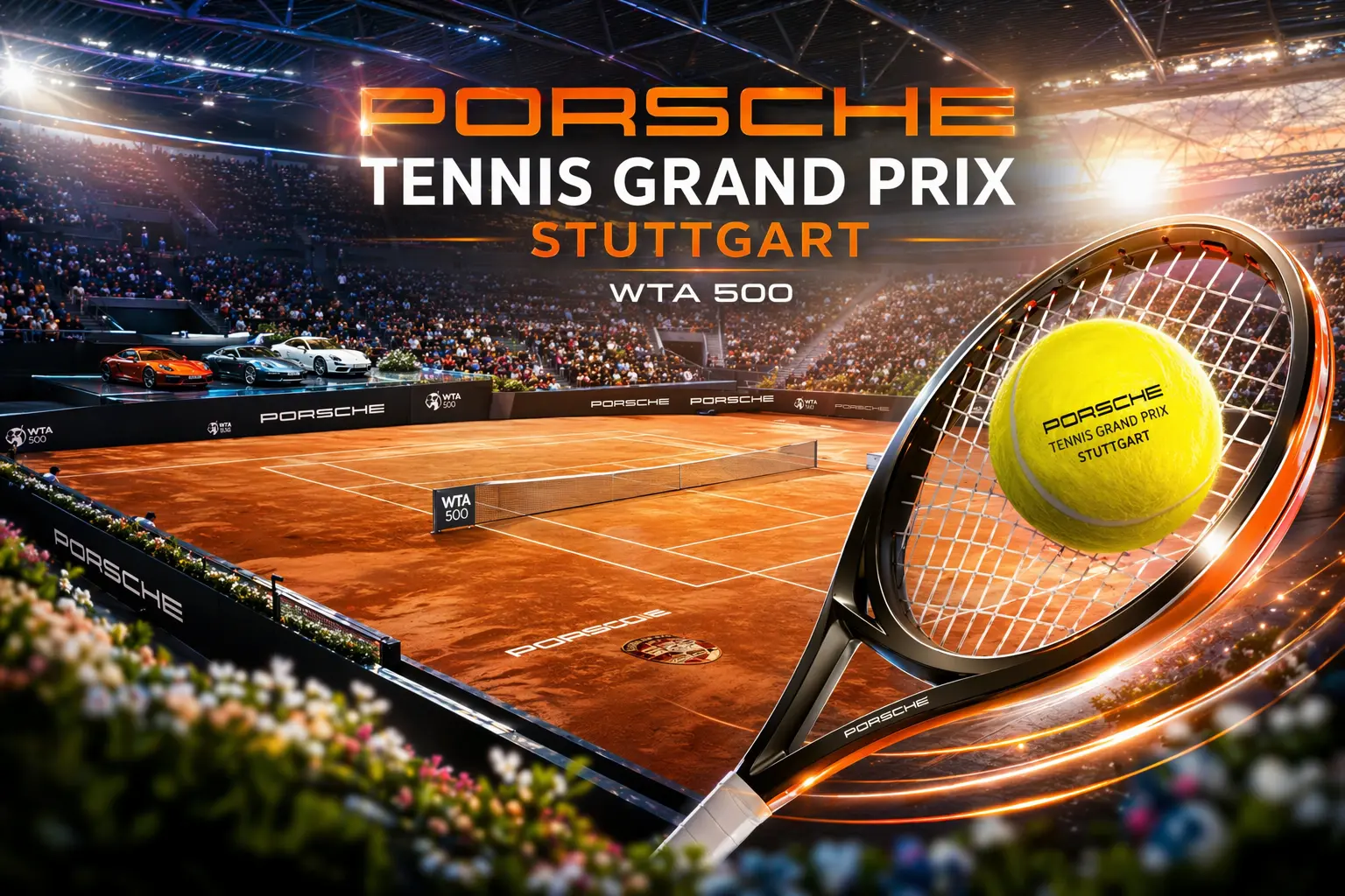 Porsche Tennis Grand Prix Stuttgart Open: Ergebnisse, Auslosung, Zeitplan, Meldeliste, Preisgeld und Prognosen