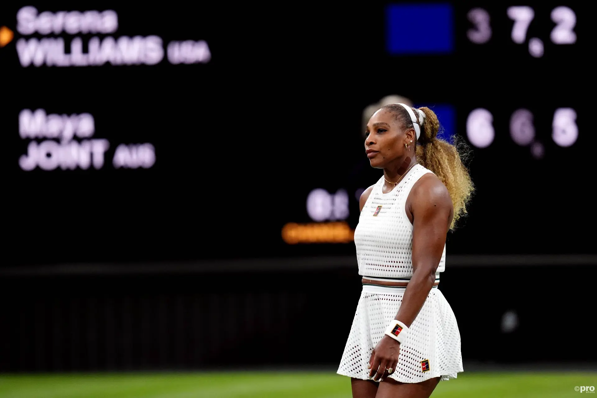 Serena Williams snubs press after Wimbledon exit to Maya Joint as future remains up in the air