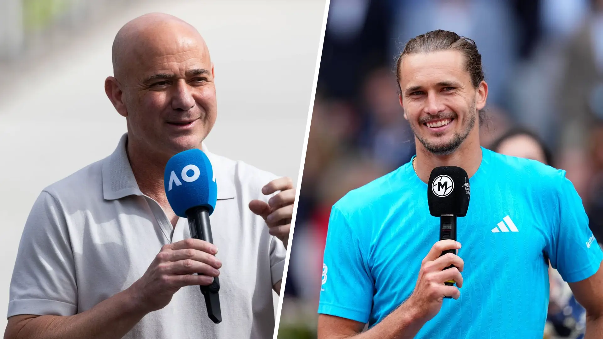 Collage AgassiZverev