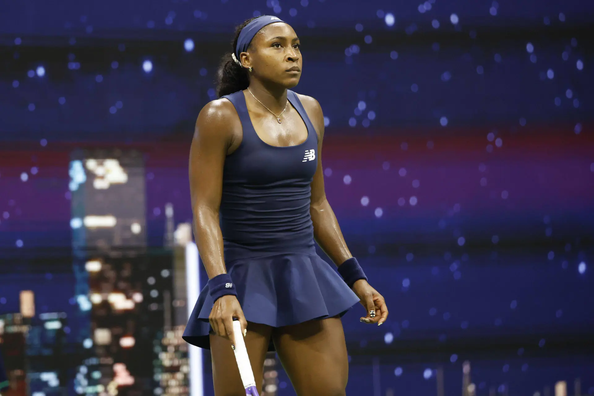 Coco Gauff at third round during the 2026 US Open