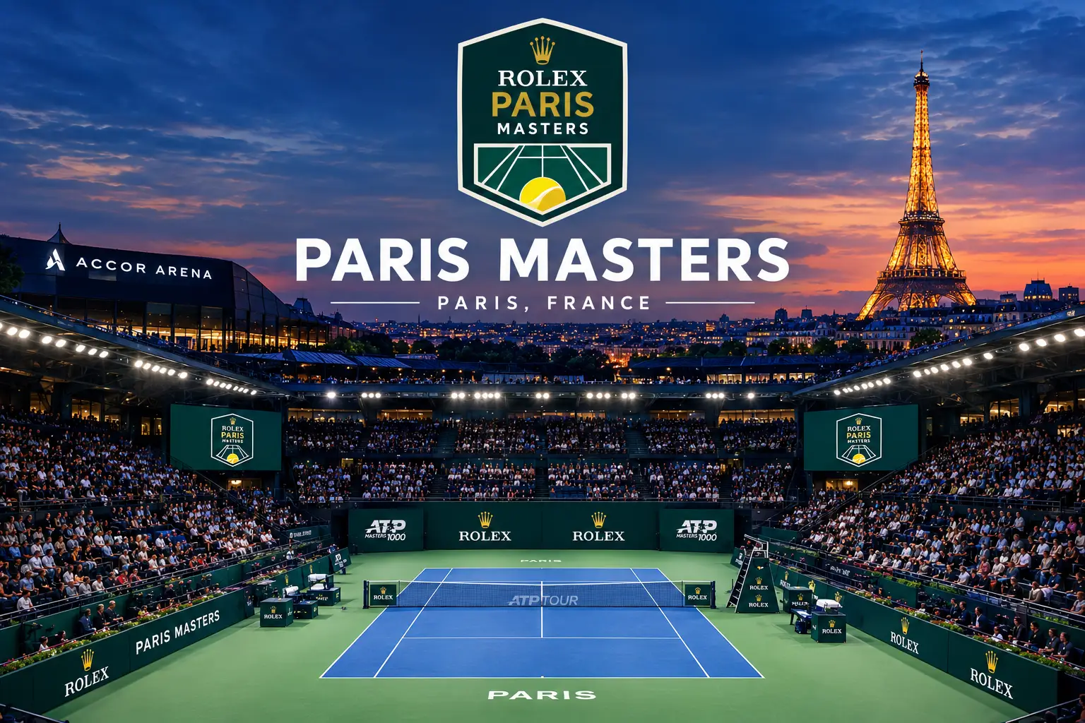 Paris Masters_ Tennis Beneath the Eiffel Tower