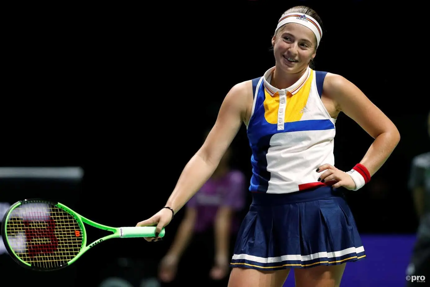 Ostapenko foi precursora do reinado de Swiatek como número 1 do mundo e terminou-o de forma soberba após a vitória no US Open