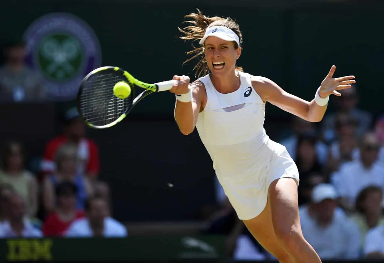Konta no planea dar un giro de 180 grados a su retirada como Wozniacki: "La maternidad es francamente bastante aburrida"