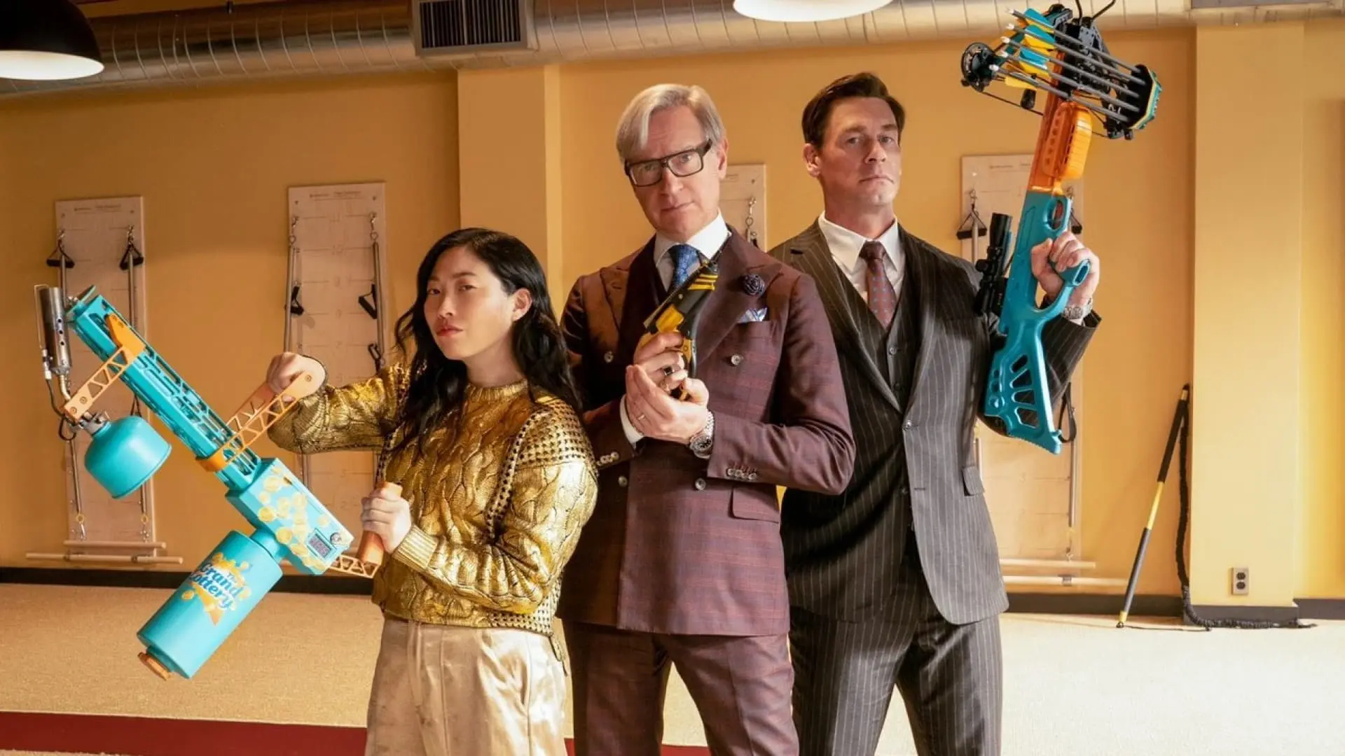 John Cena beschermt een loterijwinnaar in de knotsgekke actie-comedy 'Jackpot!'