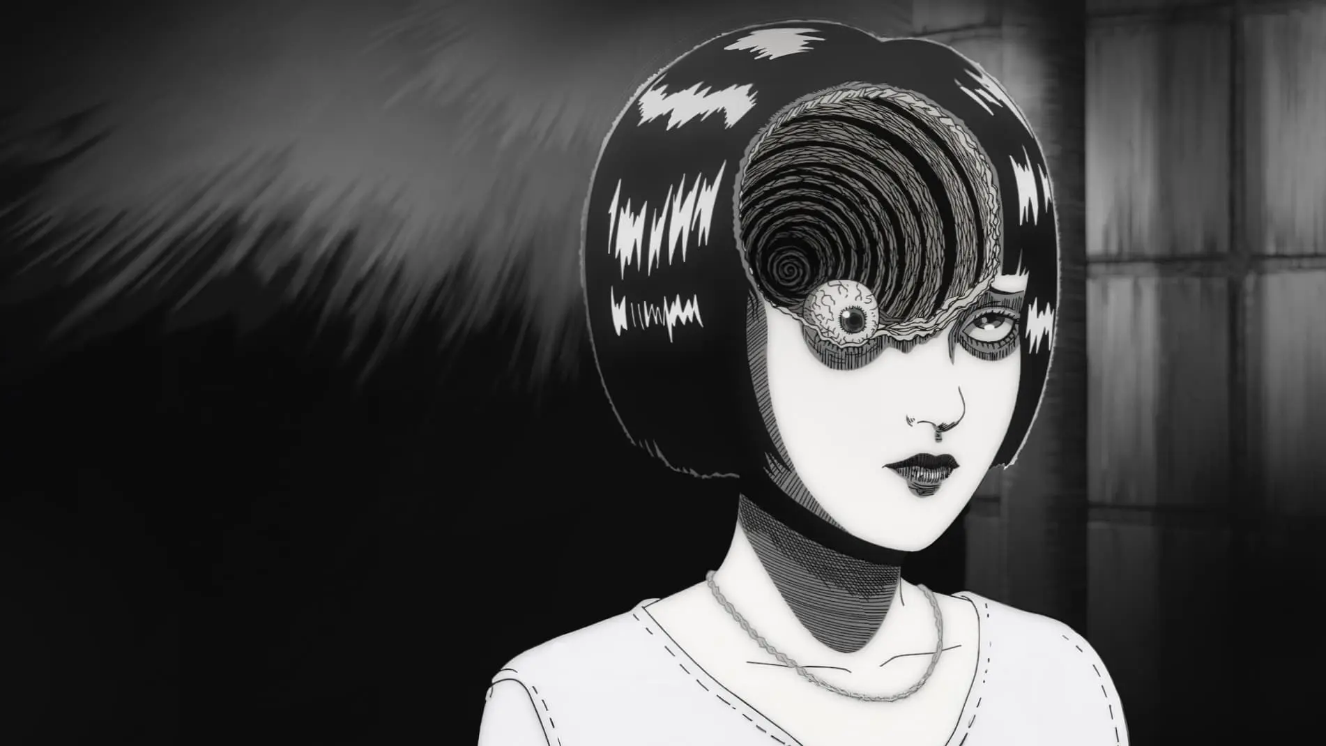 Veelbesproken zwart-wit horrorserie 'Uzumaki' vanaf vandaag te zien op HBO Max