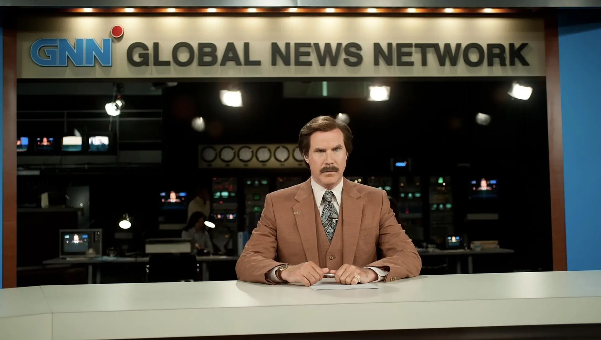Absurde komedie-hits met Will Ferrell als bombastische nieuwslezer nu te zien op Netflix
