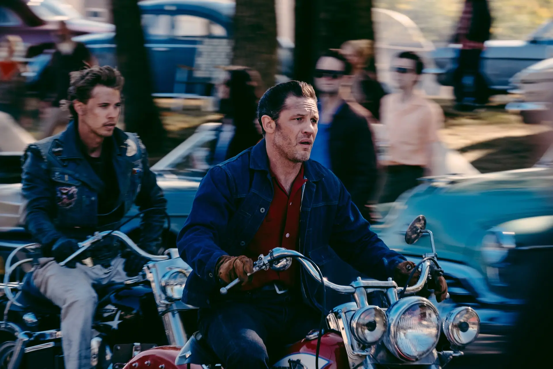 Bikkelharde motorfilm 'The Bikeriders' met Austin Butler en Tom Hardy binnenkort te streamen
