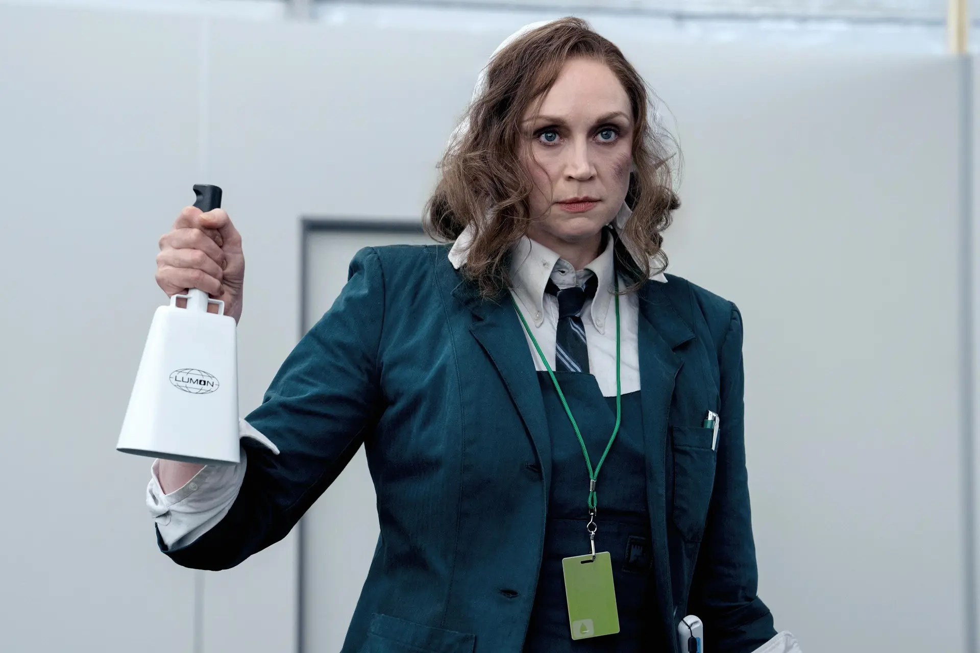 Game of Thrones-actrice Gwendoline Christie maakt haar debuut in tweede seizoen van 'Severance'