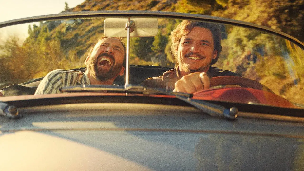 Knotsgekke komedie met Nicolas Cage en Pedro Pascal debuteert vandaag op Netflix