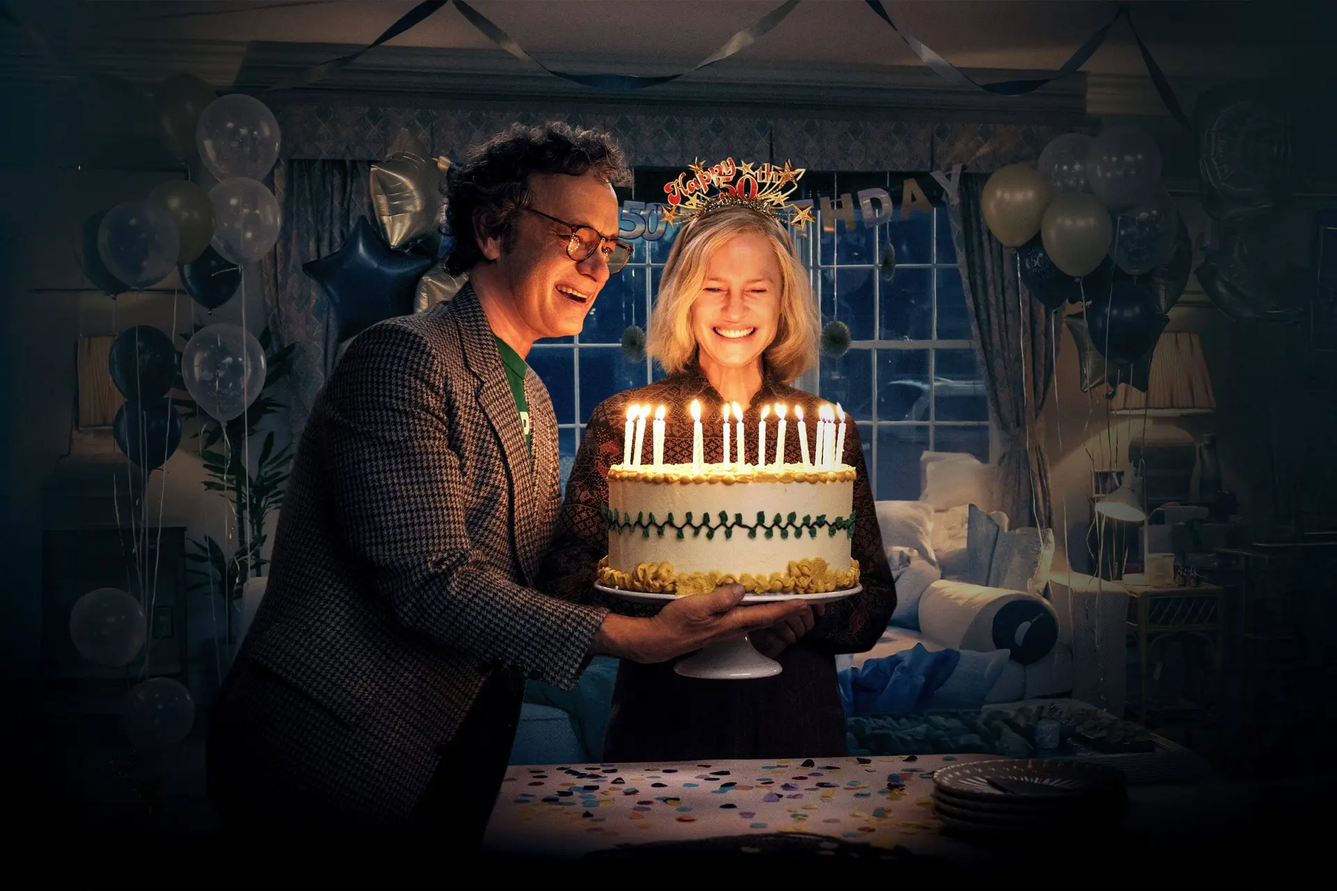 Unieke dramafilm 'Here' met Tom Hanks en Robin Wright vanaf vandaag vanuit huis te zien