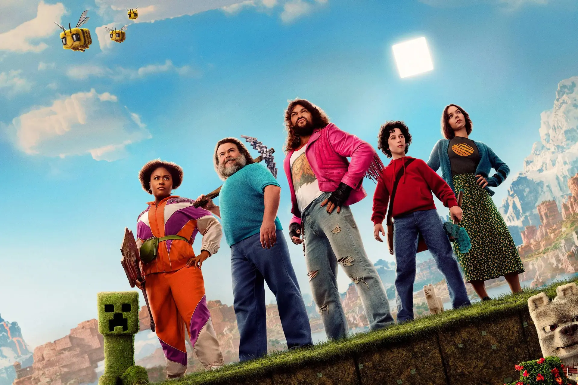 Knotsgekke bioscoopfilm 'A Minecraft Movie' met Jack Black en Jason Momoa nu thuis te zien