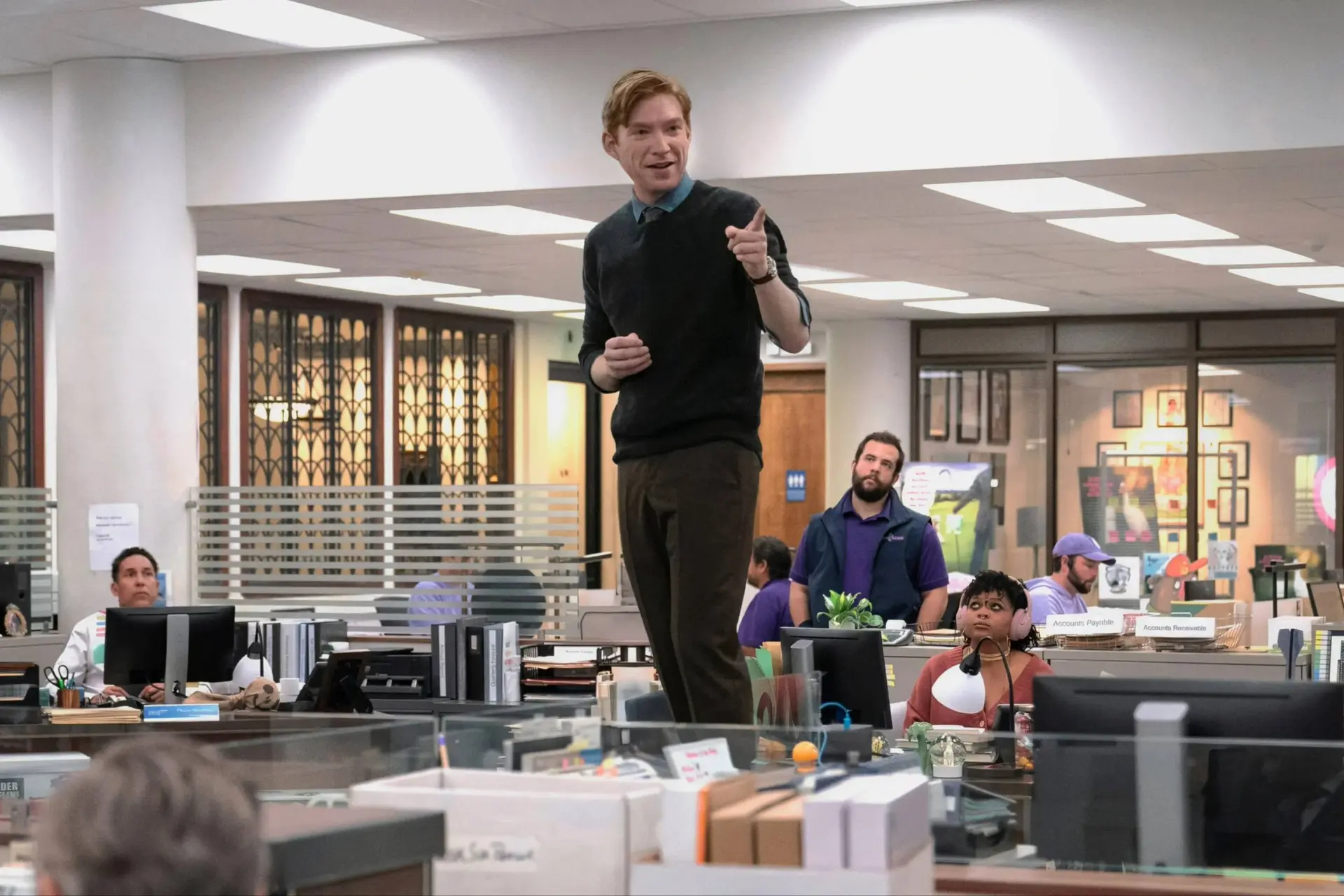 'The Office'-spin-off met Domhnall Gleeson onthult eerste blik én officiële titel
