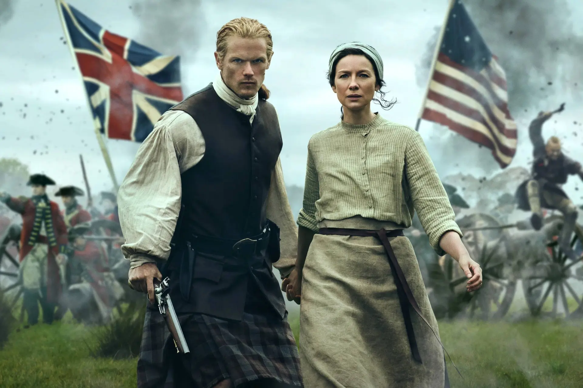 Slotseizoen hitserie 'Outlander' krijgt releasedatum en eerste officiële trailer