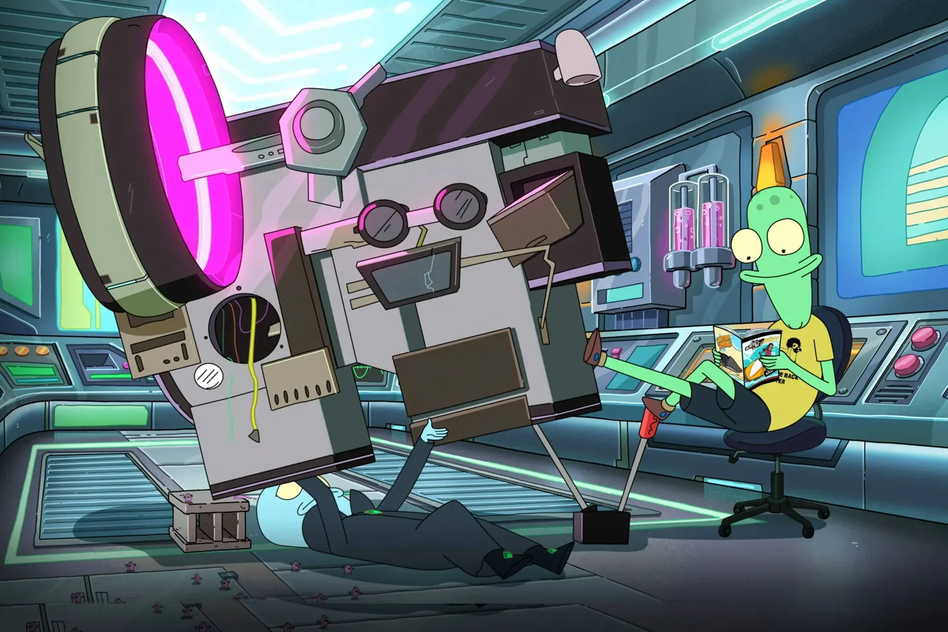 Absurde animatieserie van 'Rick and Morty'-maker nu te zien op Netflix