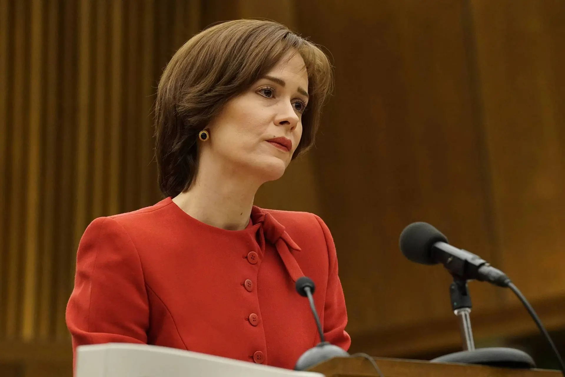Sarah Paulson kruipt in de huid van Aileen Wuornos in vierde seizoen van 'Monster'