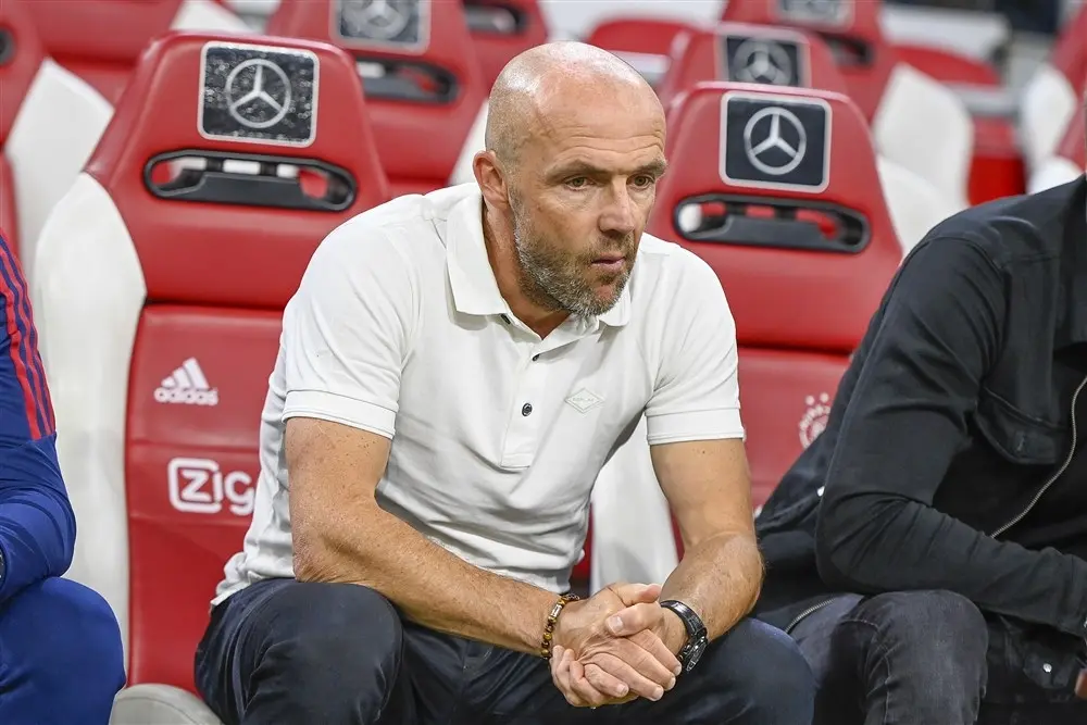 Alfred Schreuder Ajax PSV Johan Cruyff Schaal Seizoen 2022 2023