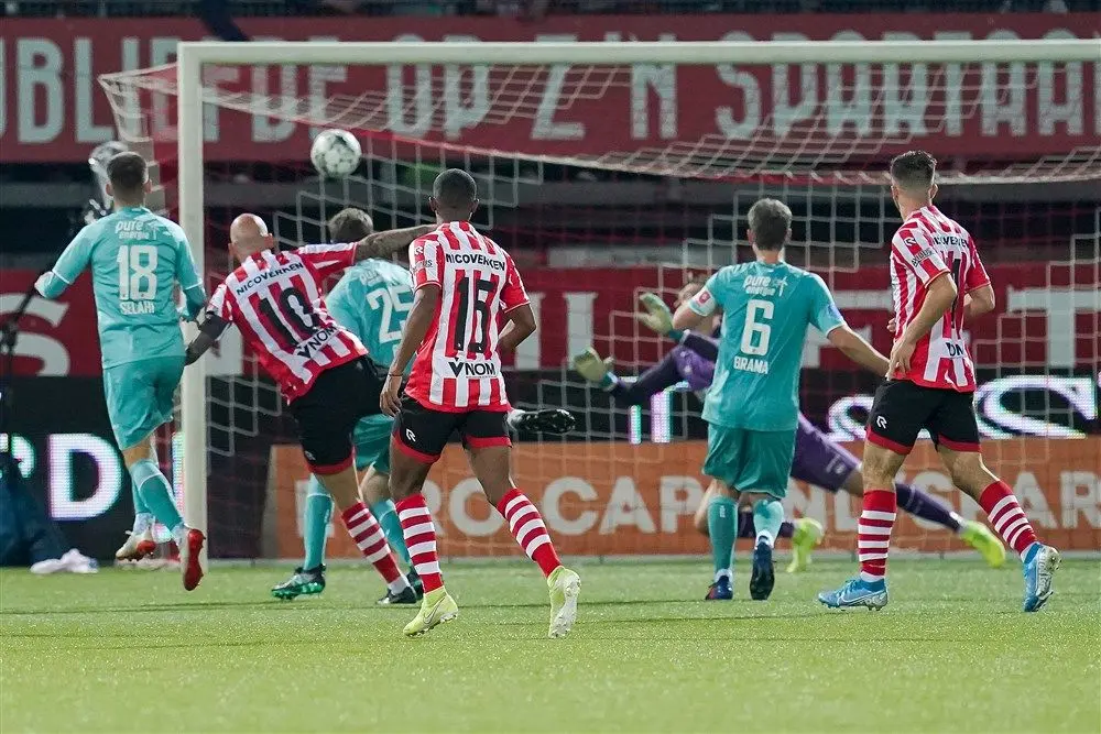 Bryan Smeets Sparta Rotterdam FC Twente doelpunt