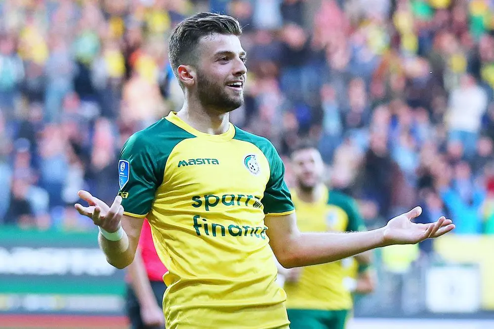 Lazaros Lamprou aanvaller fortuna sittard