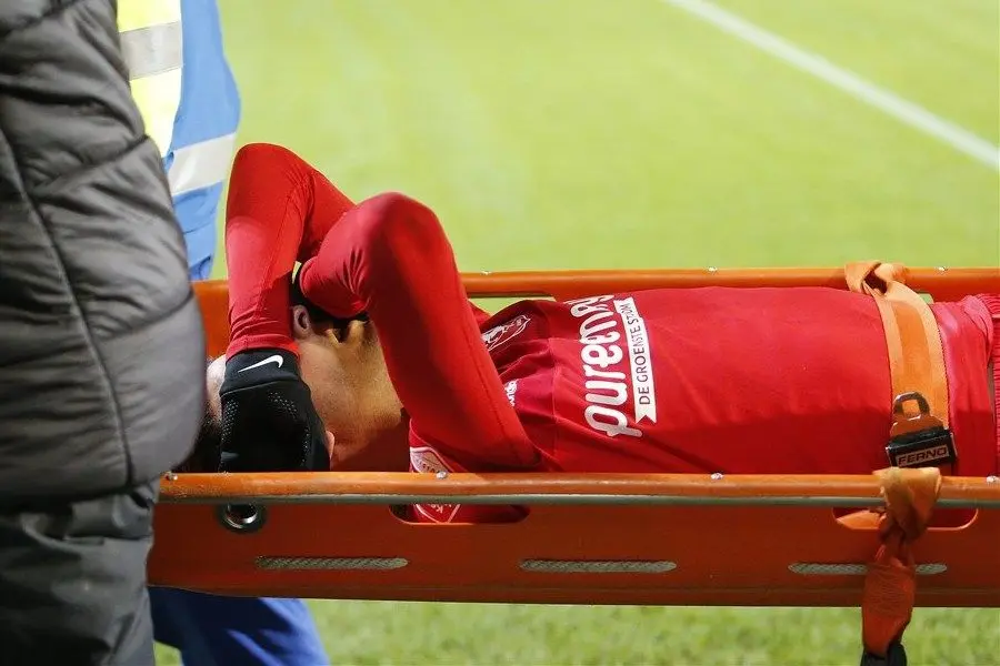 Rafik Zekhnini FC Twente blessure