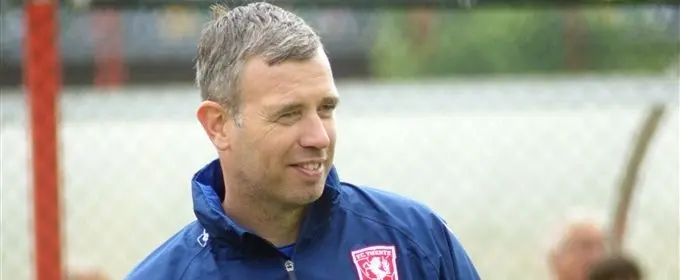 Rene Hake eerste training