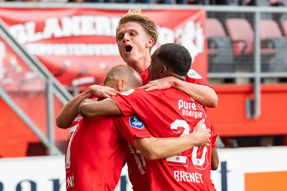Vaclav Cerny Sem Steijn Joshua Brenet FC Twente RKC Waalwijk Grolsch Veste Seizoen 2022 2023