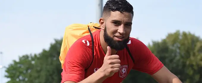 adnane tighadouini fc twente fiets
