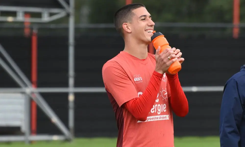 aitor cantalapiedra heeft lol tijdens training fc twente 2019