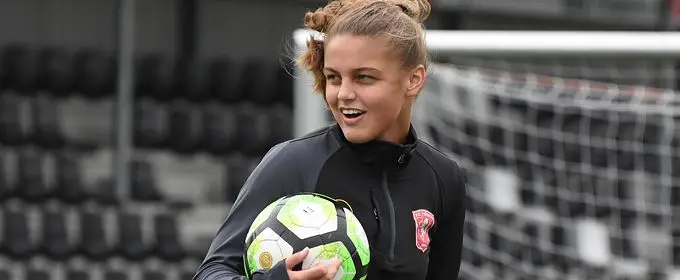 anne bhagerath fc twente vrouwen training 04 10 2017
