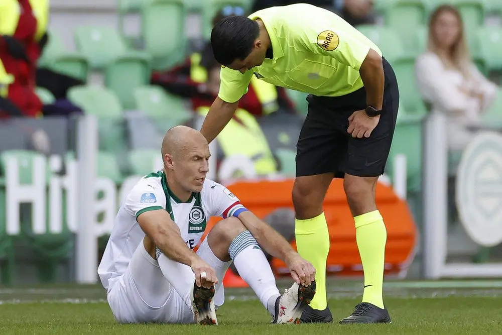 arjen robben fc groningen blessure
