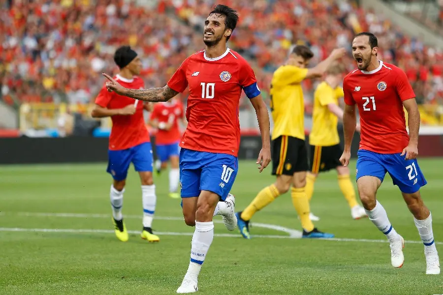 bryan ruiz juichend costa rica belgie
