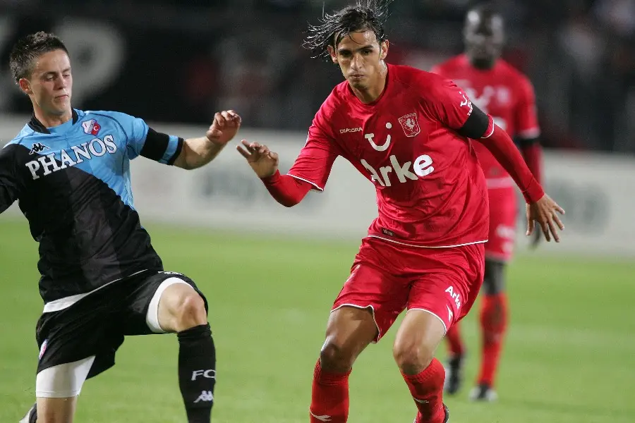 bryan ruiz ricky van wolfswinkel fc twente fc utrecht de grolsch veste eredivisie 2009 2010