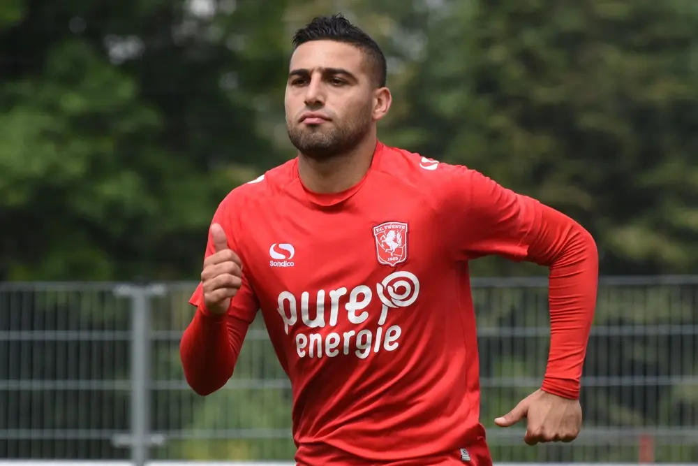 chris david fc twente warming up 2018