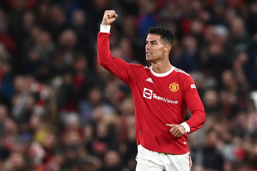 cristiano ronalde manchester united 2021 2022