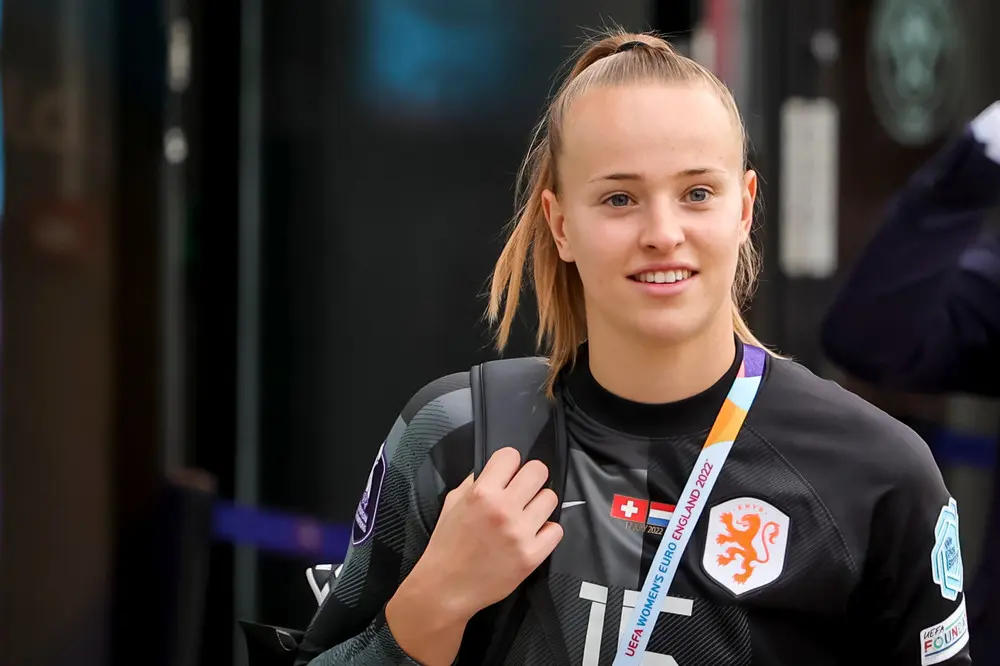 daphne van domselaar ek 2022 engeland oranje