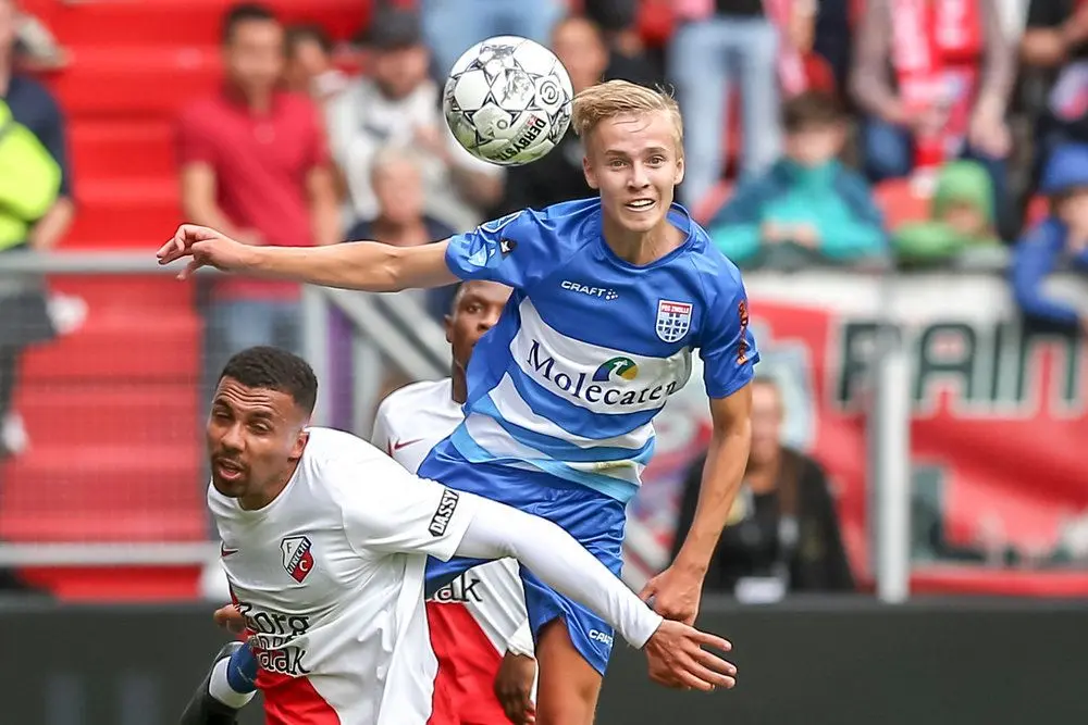 dean huiberts utrecht pec zwolle 2019 2020 debuut