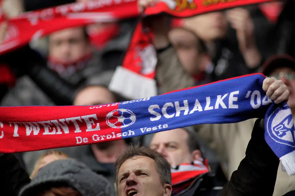 fc twente schalke 04 sjaal grolsch veste