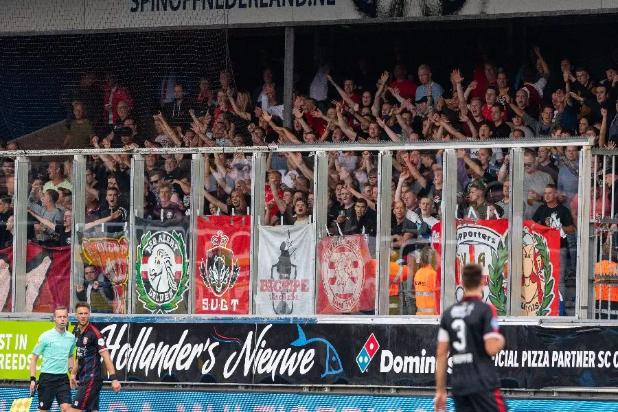 fc twente supporters sc cambuur uit uitvak stadion
