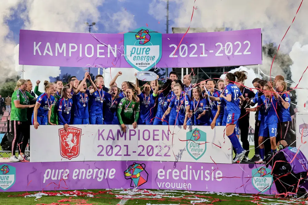 fc twente vrouwen kampioen seizoen 2021 2022
