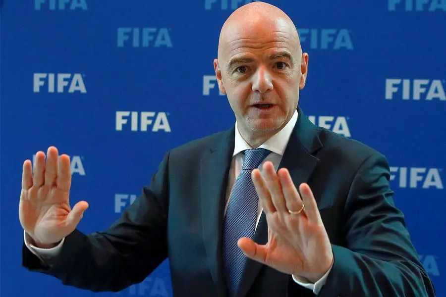 fifa baas Gianni Infantino